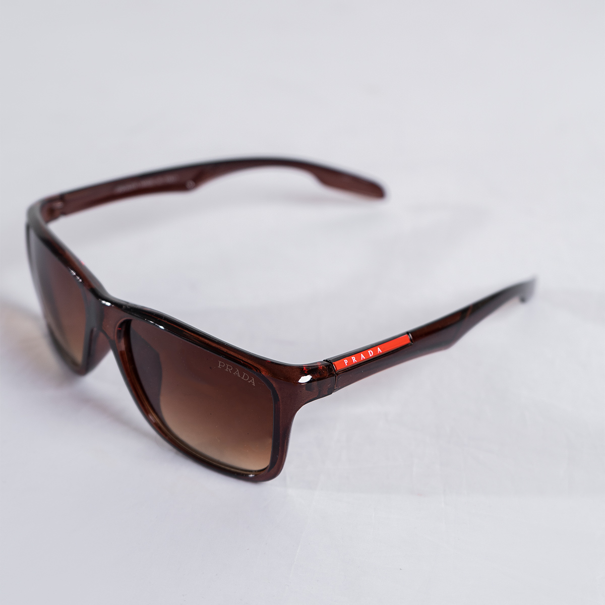 عينك آفتابي Prada مردانه قهوه اي مدل Makan