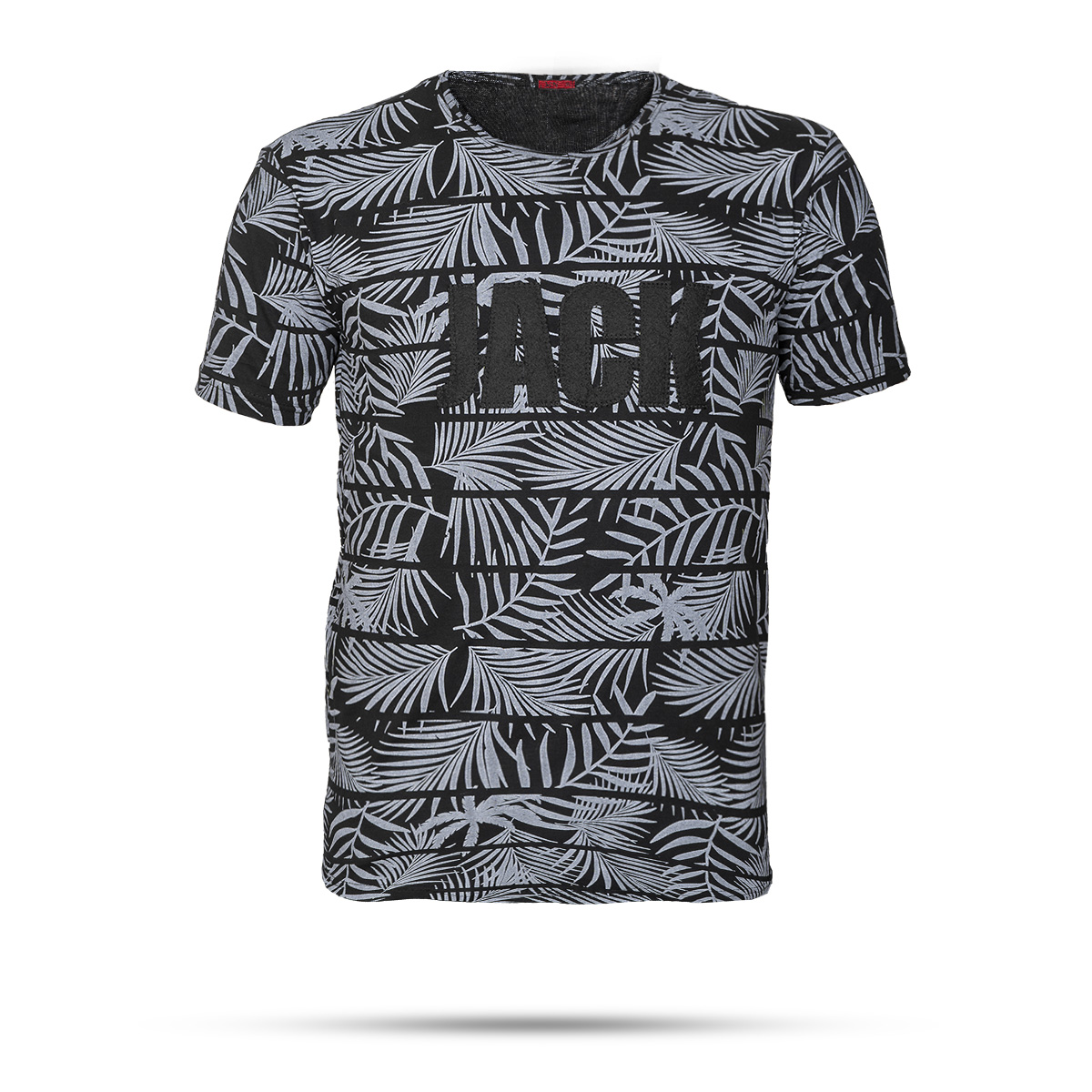 تیشرت مردانه مشکی مدل Jack