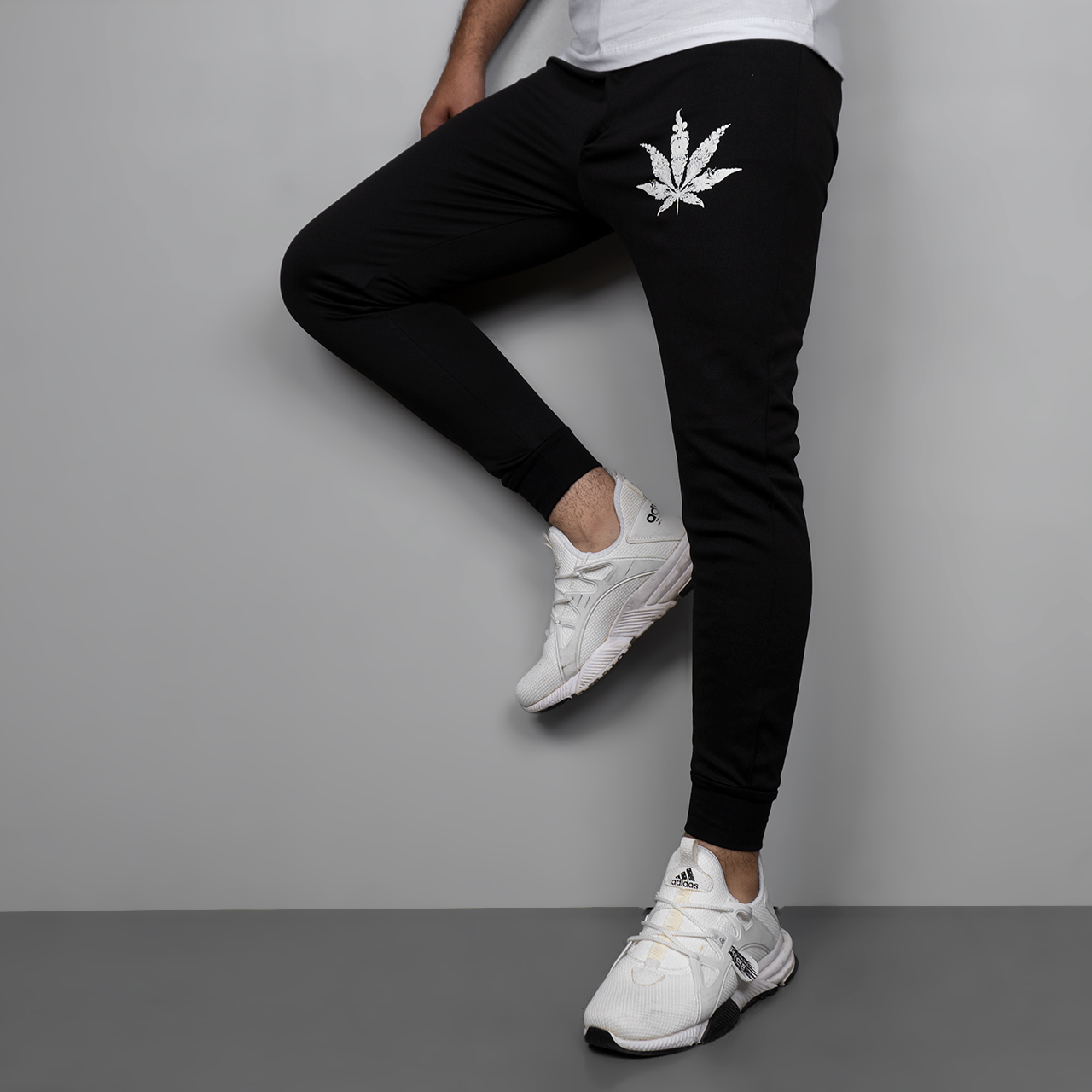 شلوار اسلش مردانه طرح برگ (T)مدل Kana