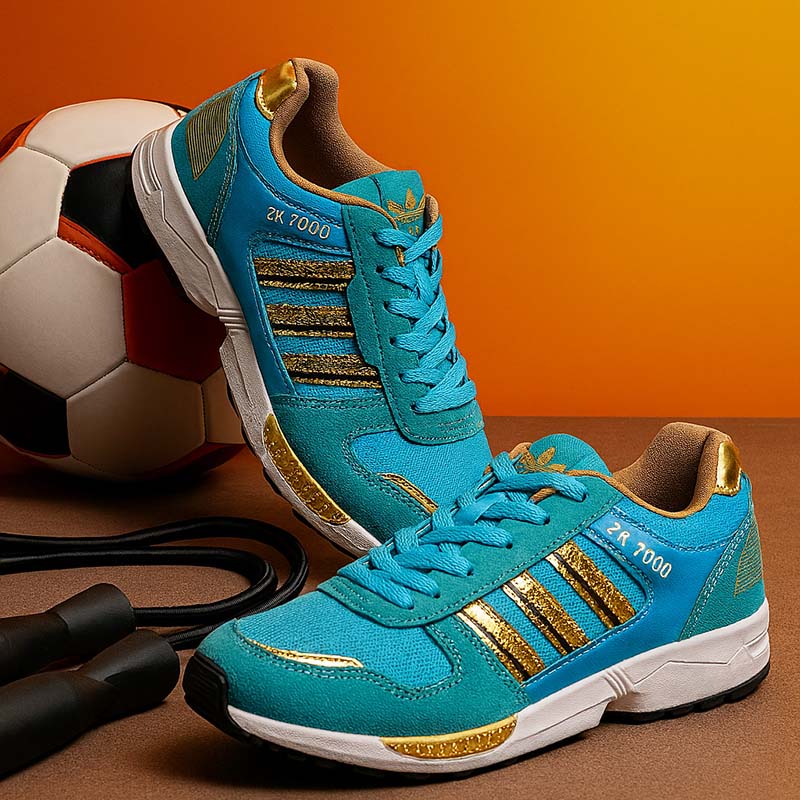 کفش ورزشی مردانه آبی مدل ZX7000